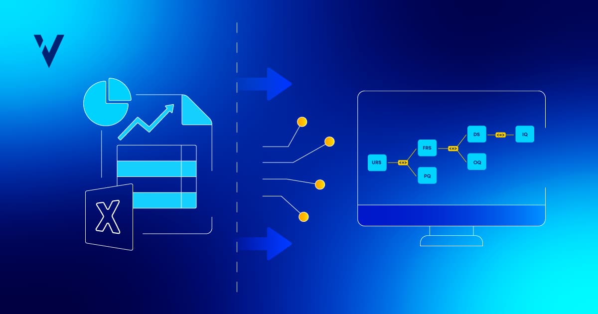 Comparison of manual spreadsheets vs. an automated requirements traceability matrix in ValGenesis VLMS