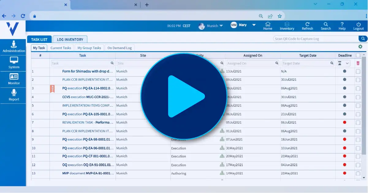 <p>The webinar covers the following:</p>
<ul>
<li>
<p>Why get rid of the bulky logbooks that get damaged or lost</p>
</li>
<li>
<p>How to quickly capture equipment information in an electronic logbook</p>
</li>
<li>
<p>How to convert your existing paper forms to digital versions</p>
</li>
<li>
<p>How to define business rules for verification and approval, automatic schedules, expiry dates, and much more (without programming!)</p>
</li>
<li>
<p>How to create and use QR codes to accelerate the process and minimize errors</p>
</li>
<li>
<p>How to capture log entries even when there is no internet connection</p>
</li>
</ul>